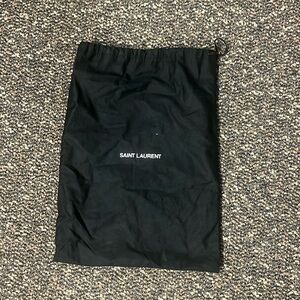 Black Saint Laurent Dust Bag